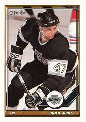 Brad Jones #478 Hockey Cards 1991 O-Pee-Chee Prices