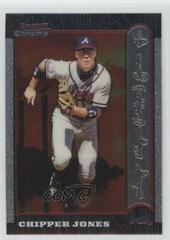 Chipper Jones #43 Baseball Cards 1999 Bowman Chrome International Prices