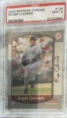 Roger Clemens #129 Baseball Cards 2000 Bowman Chrome Prices