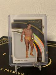 Andre The Giant [Gold] #96 Wrestling Cards 2022 Panini Immaculate WWE Prices
