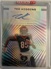Tee Higgins [Blue] #RE17 Football Cards 2020 Panini Illusions Rookie Endorsements Autographs Prices