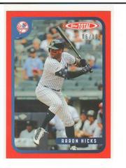 Aaron Hicks [Red] #127 Baseball Cards 2020 Topps Total Prices