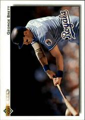 George Brett [Gold Hologram] #444 Baseball Cards 1992 Upper Deck Prices