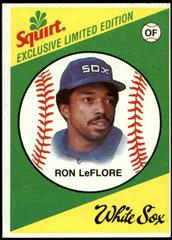 Ron LeFlore #26 Baseball Cards 1981 Squirt Prices