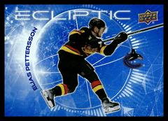 Elias Pettersson #EC-3 Hockey Cards 2023 Upper Deck Ecliptic Prices