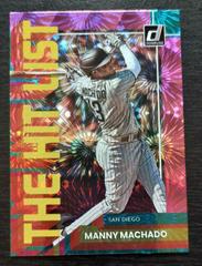Manny Machado [Pink Fireworks] #THL-11 Baseball Cards 2022 Panini Donruss The Hit List Prices