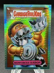 Reinforced AARON [Aqua Prism Refractor] #208a 2022 Garbage Pail Kids Chrome Prices