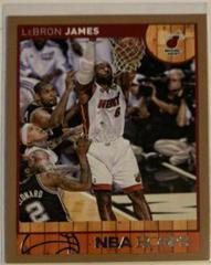 LeBron James [Gold] #62 Basketball Cards 2013 Panini Hoops Prices