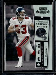 Tim Dwight [Championship Ticket] #5 Football Cards 2000 Playoff Contenders Prices