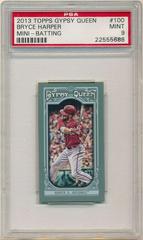 Bryce Harper [Mini Batting] #100 Baseball Cards 2013 Topps Gypsy Queen Prices