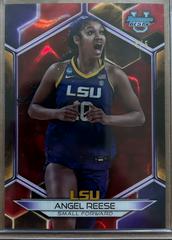Angel Reese [Red Lava Refractor] #44 Basketball Cards 2023 Bowman Best University Prices