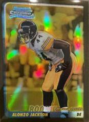 Alonzo Jackson [Gold Refractor] #186 Football Cards 2003 Bowman Chrome Prices