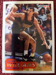 Brian Williams #279 Basketball Cards 1993 Fleer Prices