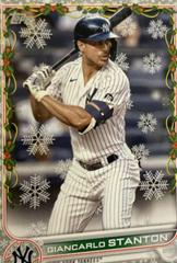Giancarlo Stanton [Metallic] #HW102 Baseball Cards 2022 Topps Holiday Prices