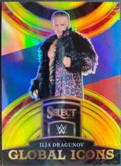 Ilja Dragunov [Gold] #19 Wrestling Cards 2023 Panini Select WWE Global Icons Prices