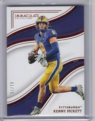 Kenny Pickett [Ruby] #32 Football Cards 2023 Panini Immaculate Collection Collegiate Prices
