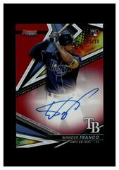Wander Franco [Red] #B22-WF Baseball Cards 2022 Bowman's Best of Autographs Prices