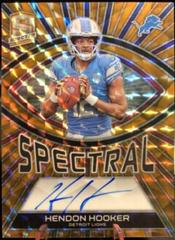 Hendon Hooker [Gold] #3 Football Cards 2023 Panini Spectra Spectral Signature Prices