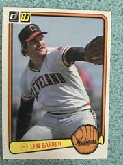 Len Barker Baseball Cards 1983 Donruss Prices