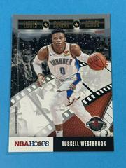 Russell Westbrook [Winter] #13 Basketball Cards 2019 Panini Hoops Lights Camera Action Prices