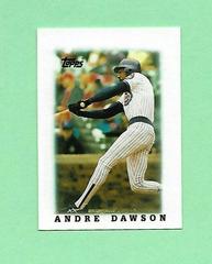 Andre Dawson Baseball Cards 1988 Topps Mini League Leaders Prices