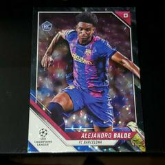 Alejandro Balde [Icy Black] #164 Soccer Cards 2021 Topps UEFA Champions League Prices