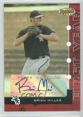 Brian Miller [Autograph] #110 Baseball Cards 2005 Bowman's Best Prices