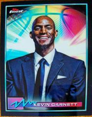 Kevin Garnett [Black Refractor] Basketball Cards 2021 Topps Finest Prices