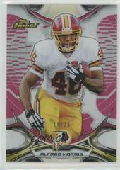 Alfred Morris [Pink Refractor] #32 Football Cards 2015 Topps Finest Prices