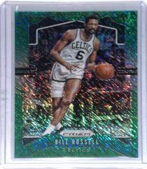 Bill Russell [Green Shimmer] Basketball Cards 2019 Panini Prizm Prices