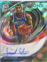 Isiah Thomas [Astral] #IA-IST Basketball Cards 2021 Panini Spectra Icons Autographs Prices