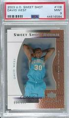 David West #108 Basketball Cards 2003 Upper Deck Sweet Shot Prices
