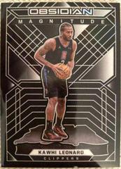 Kawhi Leonard #2 Basketball Cards 2021 Panini Obsidian Magnitude Prices