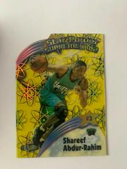 Shareef Abdur-Rahim [Supreme] #9 Basketball Cards 1997 Ultra Star Power Prices