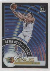 Devin Booker [Blue] #15 Basketball Cards 2021 Panini Donruss Optic T Minus 3 2 1 Prices