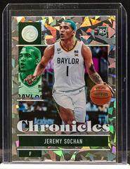 Jeremy Sochan [Cracked Ice] Basketball Cards 2022 Panini Chronicles Draft Picks Prices