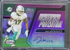 Jaylen Waddle #CPS-JW Football Cards 2022 Panini Certified Potential Signatures Prices