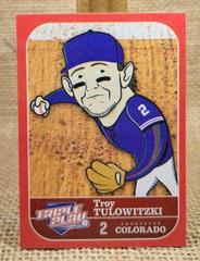 Troy Tulowitzki #23 Baseball Cards 2012 Panini Triple Play Stickers Prices