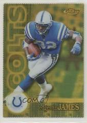 Edgerrin James [Gold Refractor] #22 Football Cards 2000 Topps Finest Prices