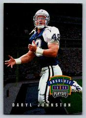 Daryl Johnston #158 Football Cards 1996 Playoff Absolute Prices