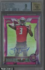 Jameis Winston [Throwing Autograph Pink Refractor] #200 Football Cards 2015 Topps Chrome Prices