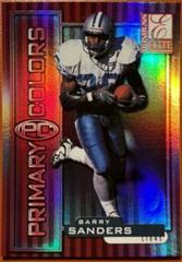 Barry Sanders [Red] Football Cards 1999 Panini Donruss Elite Primary Colors Prices