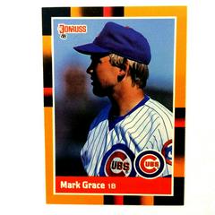 Mark Grace #4 Baseball Cards 1988 Donruss Baseball's Best Prices