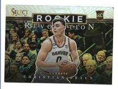 Christian Braun [Silver] #13 Basketball Cards 2022 Panini Select Rookie Revolution Prices