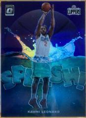 Kawhi Leonard [Purple] Basketball Cards 2019 Panini Donruss Optic Splash Prices