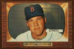 Albert B. Schroll #319 Baseball Cards 1955 Bowman Prices