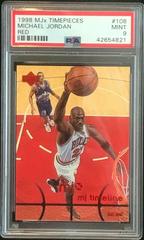 Michael Jordan [Red] #108 Basketball Cards 1998 Upper Deck Mjx Timepieces Prices