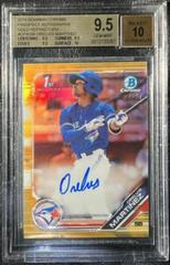 Orelvis Martinez [Gold Refractor] #CPA-OM Baseball Cards 2019 Bowman Chrome Prospects Autographs Prices