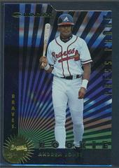 Andruw Jones [Gold Press Proof] #358 Baseball Cards 1997 Panini Donruss Prices