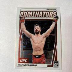 Mateusz Gamrot #3 Ufc Cards 2023 Panini Donruss Optic UFC Dominators Prices